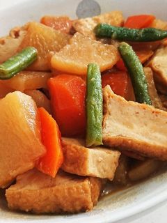 大根と厚揚げの煮物-レシピのメイン写真