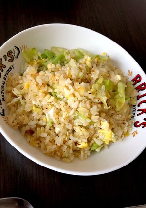ネギ薫るキャベツチャーハン-レシピのメイン写真