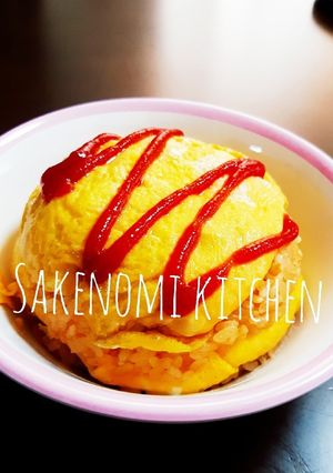 ★簡単★ミルフィーユオムライス-レシピのメイン写真