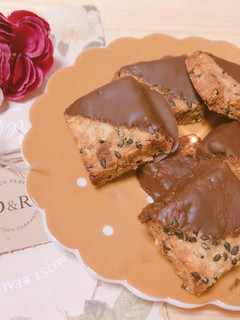 ダイエットꕤ 黒ごま生おからクッキーꕤ-レシピのメイン写真