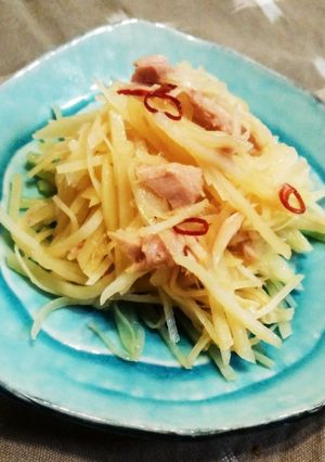 じゃが芋のペペロンチーノ-レシピのメイン写真