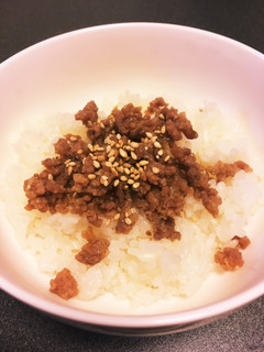 生姜焼き味の肉そぼろ-レシピのメイン写真