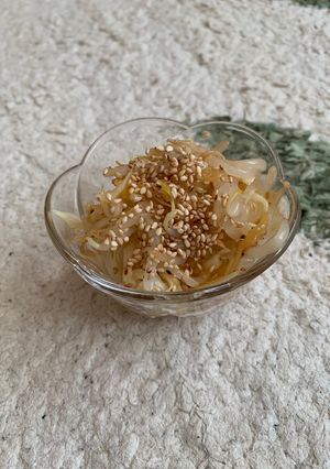 簡単手間なし！もやしとクラゲのサラダ-レシピのメイン写真