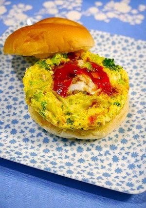 レンジで簡単!ぶあつ~い具☆サンドイッチ-レシピのメイン写真
