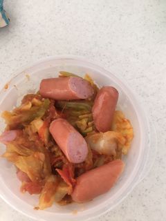 キャベツとトマトのニンニク味噌炒め-レシピのメイン写真