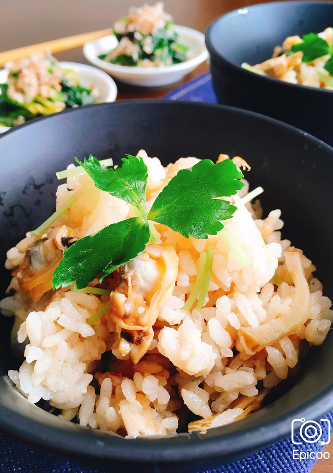 炊飯器で簡単！あさりと生姜の炊き込みご飯-レシピのメイン写真
