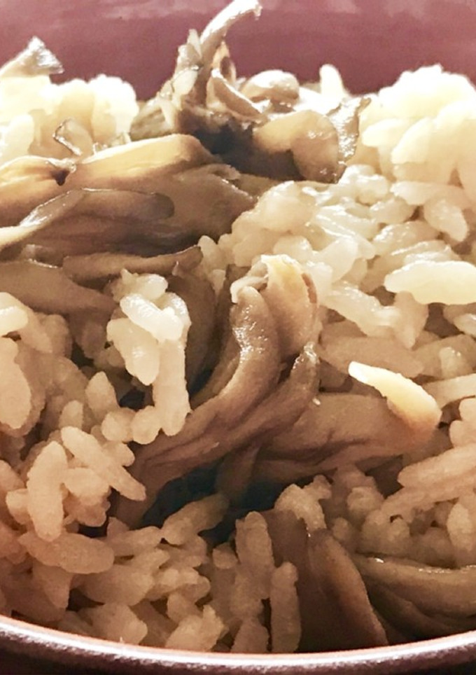 簡単で料亭の味♡弁当♡舞茸だけの舞茸御飯-レシピのメイン写真