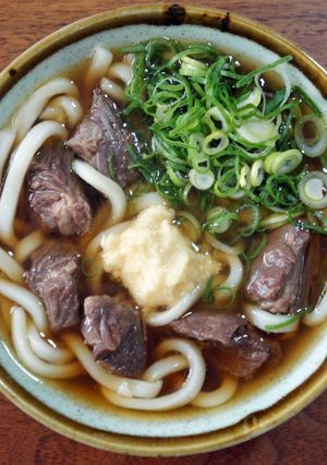 福岡の肉肉うどん-レシピのメイン写真