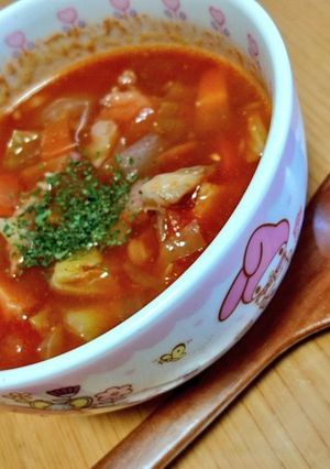 あま〜いミネストローネ-レシピのメイン写真