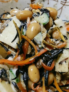 お豆とひじきのサラダ-レシピのメイン写真