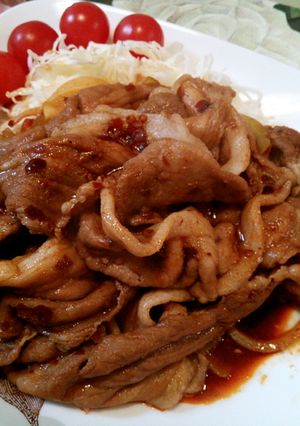 ラー油にしびれて❦大人の辛旨生姜焼き❦-レシピのメイン写真