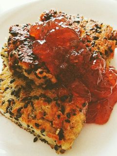 黒ごまのフレンチトースト_φ(..)-レシピのメイン写真