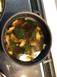 ほうれん草と豆腐のすまし汁-レシピのメイン写真