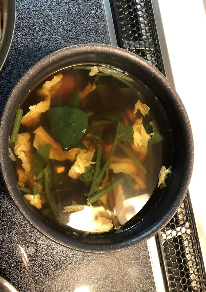ほうれん草と豆腐のすまし汁-レシピのメイン写真