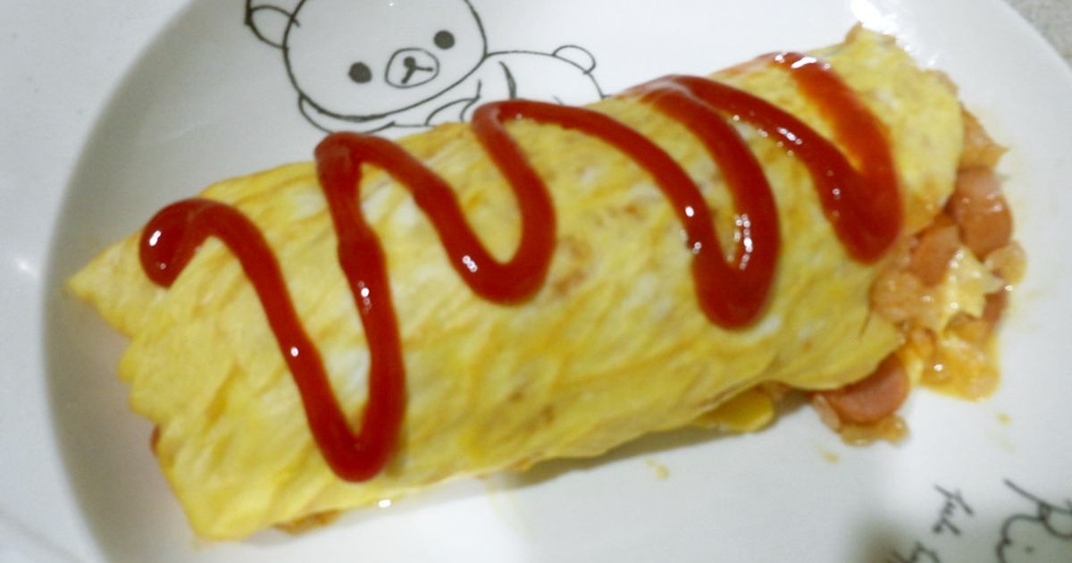 クッキングペーパーでオムライス by ちはもん 【クックパッド