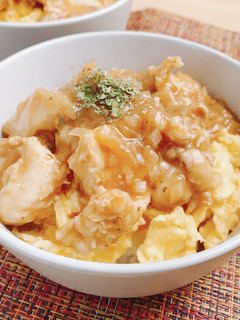 お手軽!チキンごろごろ和風オム丼-レシピのメイン写真