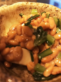 春菊と納豆のチーズ和え-レシピのメイン写真