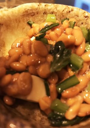 春菊と納豆のチーズ和え-レシピのメイン写真