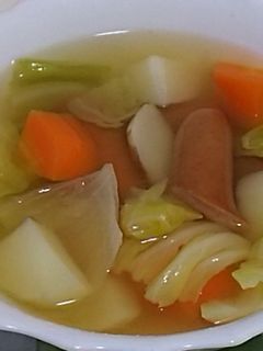 寒い冬にいかが?野菜たっぷりポトフでも!-レシピのメイン写真