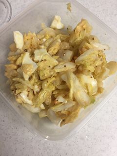 白菜と茹で卵の粒マスタード和え-レシピのメイン写真