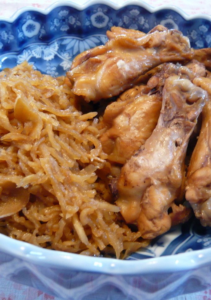 ✿鶏手羽元と切り干し大根の簡単煮物✿-レシピのメイン写真