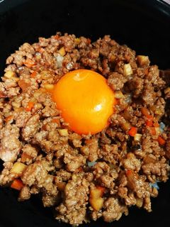 簡単♪合挽き肉でそぼろ丼-レシピのメイン写真