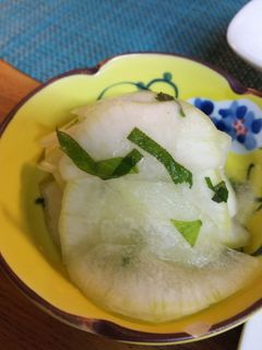 大根の塩もみ☆大葉-レシピのメイン写真