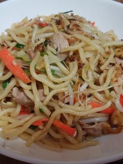 サッポロ一番味噌ラーメンのダシ焼きそば-レシピのメイン写真