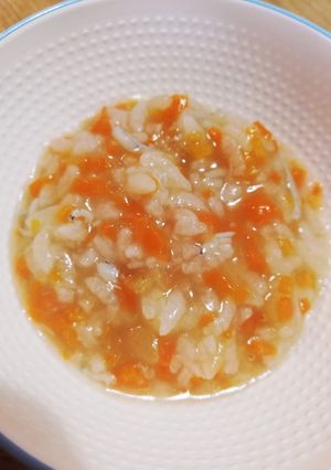 【離乳食後期】炊飯器deさつまいもご飯風-レシピのメイン写真