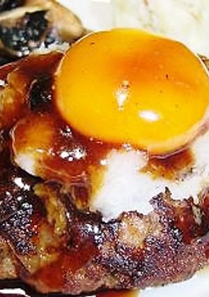 月見おろしハンバーグ-レシピのメイン写真