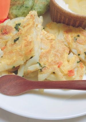 【離乳食 手づかみ】手づかみうどん-レシピのメイン写真