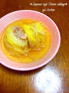 豚コマで☆和風ロール白菜-レシピのメイン写真