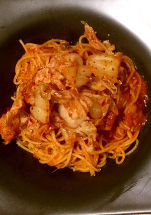 ツナキムトマトパスタ-レシピのメイン写真