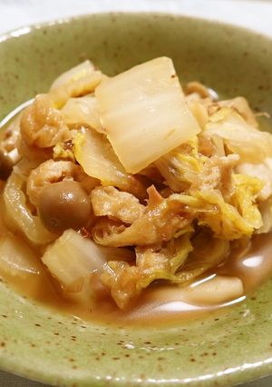 白菜の煮浸し-レシピのメイン写真