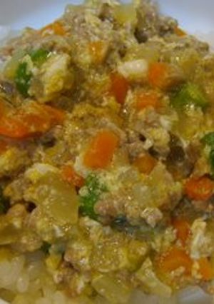 離乳食完了期～幼児食：そぼろ親子丼風-レシピのメイン写真