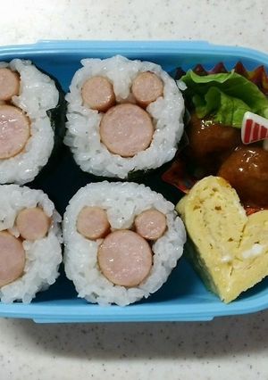かんたん♪ミッキーおにぎり-レシピのメイン写真