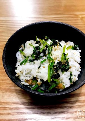 カブ菜の混ぜ込みご飯-レシピのメイン写真