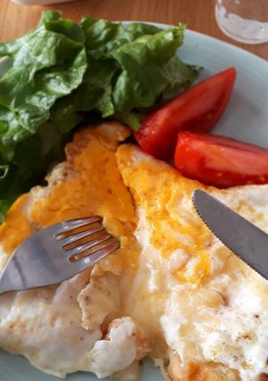簡単朝食♪ずぼらなエッグチーズトースト-レシピのメイン写真