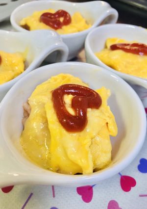 パーティに最適！時短簡単ミニオムライス！-レシピのメイン写真