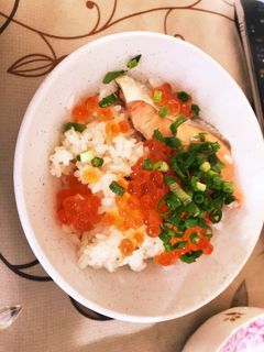 【簡単】鮭とイクラの炊き込みご飯-レシピのメイン写真