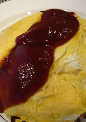 卵焼きが先　フライパン一つのオムライス-レシピのメイン写真