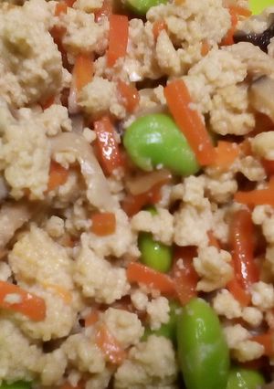 粉豆腐煎り煮-レシピのメイン写真
