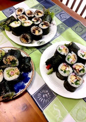 簡単！楽しい太巻き！-レシピのメイン写真
