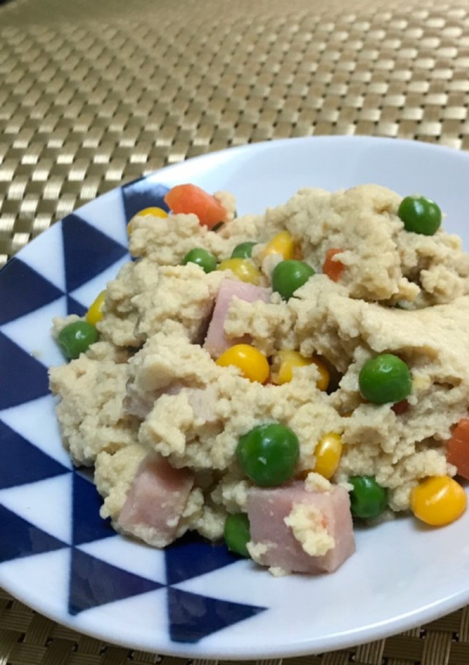 粉とうふの炒り煮-レシピのメイン写真