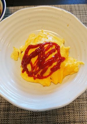 簡単のっけるオムライス-レシピのメイン写真