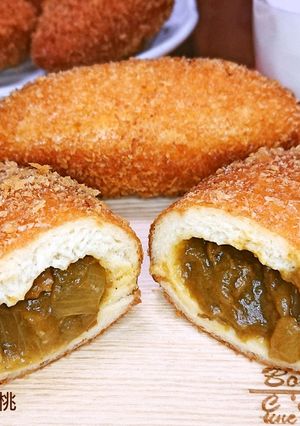 残ったカレーで！！揚げカレーパン-レシピのメイン写真