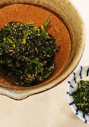 茅乃舎だしでほうれん草のごま和え-レシピのメイン写真