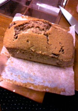 板チョコ入りパウンドケーキ（共立て）-レシピのメイン写真