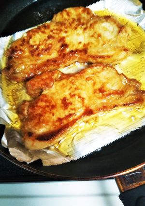 トンカツ肉の唐揚げ-レシピのメイン写真