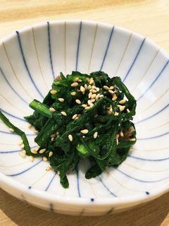 超簡単!!春菊のお浸し♪-レシピのメイン写真